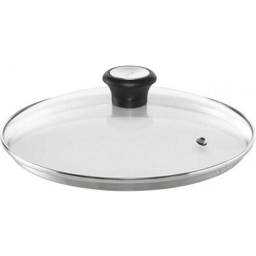 Tefal Glazen Deksel -Ø 30 cm - Met Stoomgaatje - Hittebestendig