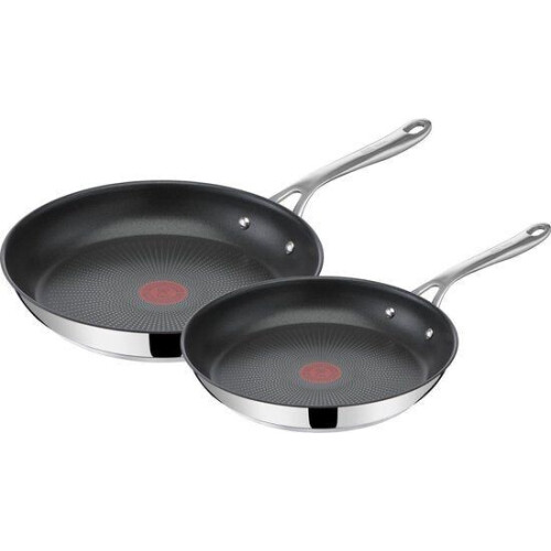 Tefal Jamie Oliver Cooks Direct On Pannenset - 2 stuks Tweedehands