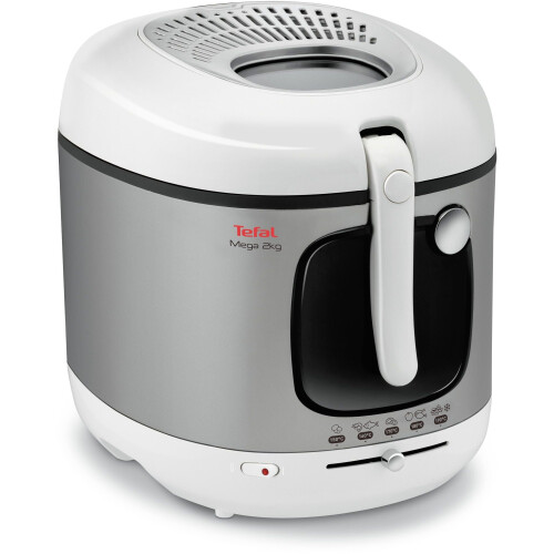Tefal Mega XXL FR4800 - Friteuse 2kg - Vaatwasserbestendige onderdelen - Zilvergrijs Tweedehands