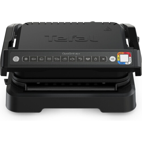 Tefal OptiGrill 4in1 GC7748 - Contactgrill - Automatische sensortechnologie - Zwart/RVS