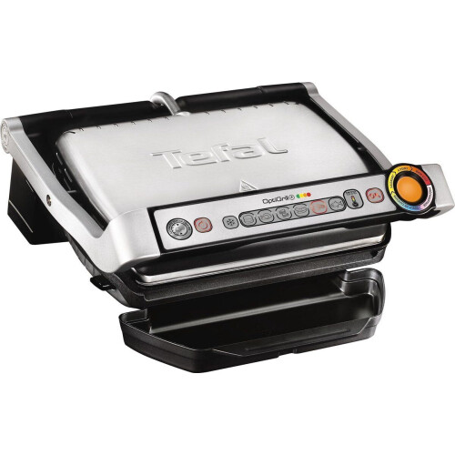 Tefal OptiGrill+ GC712D - Contactgrill - 6 kookprogramma's - Aluminium