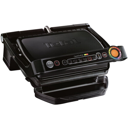 Tefal Optigrill+ GC7148 - Contactgrill - 6 automatische programma's - Grill oppervlak 30 x 20 cm - Zwart