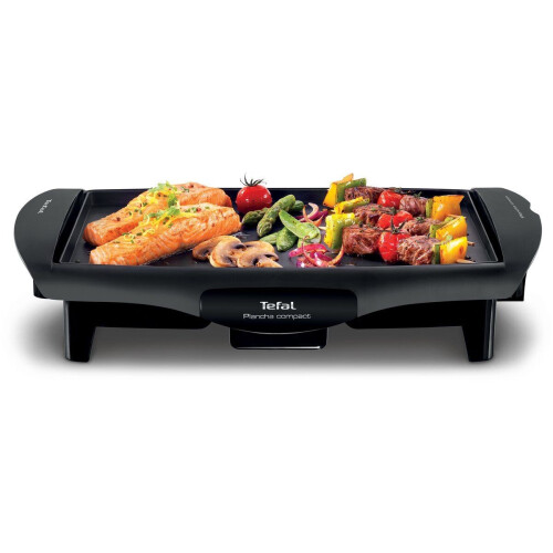 Tefal Plancha Compact 900 - Partygrill - 1800 W - Zwart