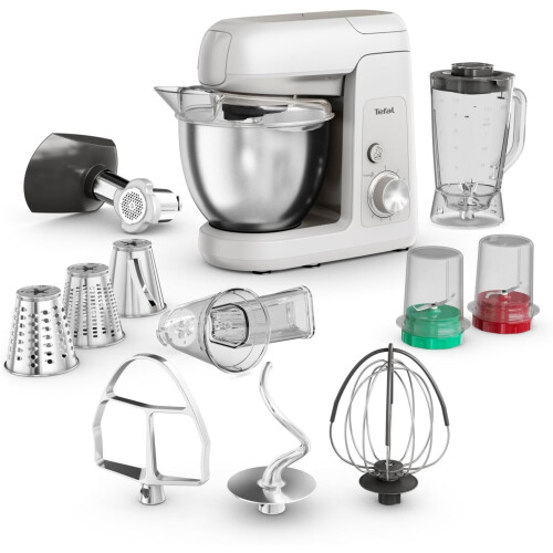 Tefal QB525B38 - Keukenmachine - 1100 W - 4.6 liter roestvrijstalen kom Tweedehands