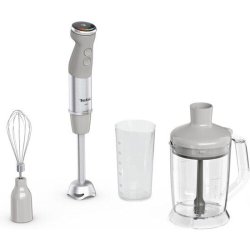 Tefal Quickchef+ HB67MB - Staafmixer - 5-in-1 XL - 1000W - Zwart/RVS