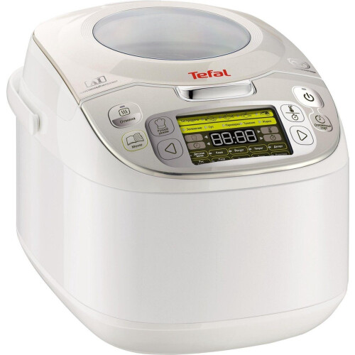 Tefal RK8121 - Multicooker 45-in-1 - Rijst en Slowcook - Zilvergrijs