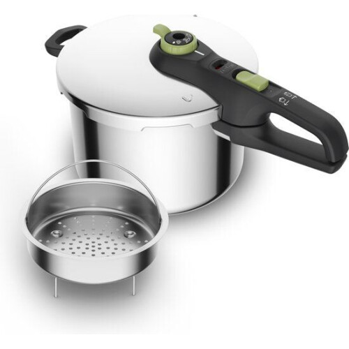Tefal Secure 5 Trendy - Snelkookpan - 6L - Stoommand - Inductie - Veiligheidsslot