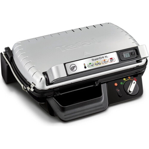 Tefal Supergrill XL GC461B - Contactgrill - 4 standen - 2400W