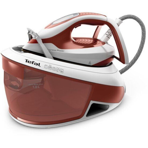 Tefal SV8110 - Stoomgenerator - 120 g/min stoomafgifte - Rood/Wit Tweedehands