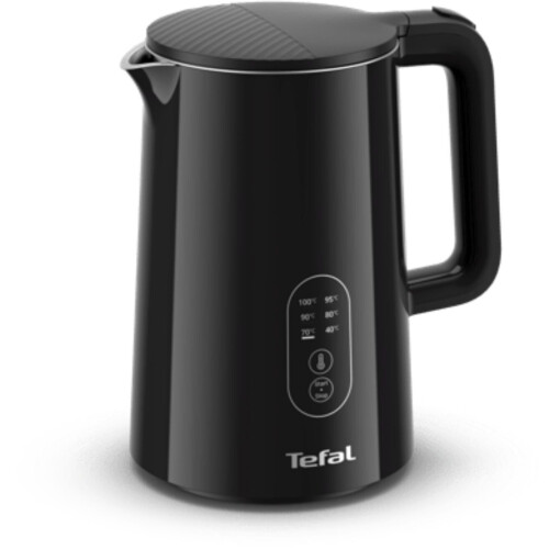 Tefal Thermo Protect Control KO6518 - Waterkoker - 6 temperatuurinstellingen - Zwart Tweedehands