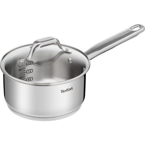 Tefal Ultimum - Steelpan 18 cm - RVS met deksel - Geschikt voor alle warmtebronnen Tweedehands