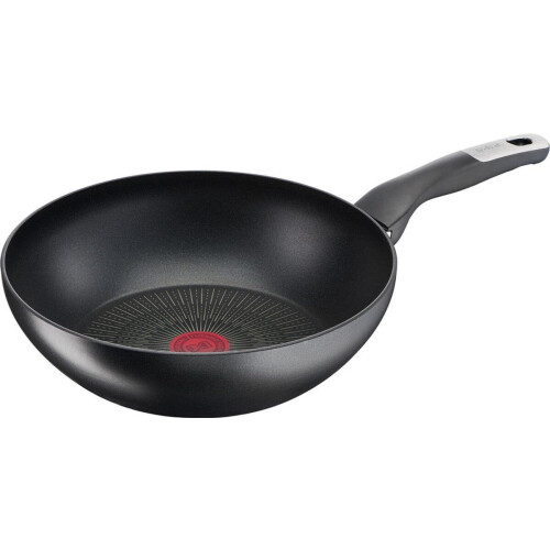 Tefal Unlimited - Wokpan -Ø 28cm - Titanium antikras antiaanbaklaag Tweedehands