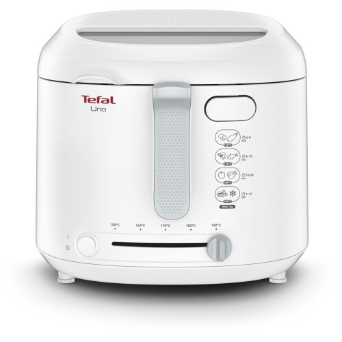 Tefal Uno FF2031 - Friteuse - 1 kg capaciteit - 1600W - Compact met inklapbare handgreep Tweedehands