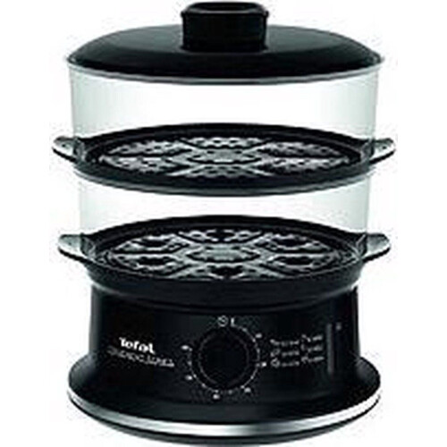 Tefal VC140135 - Stomerkoker - 2 manden - Zwart Tweedehands