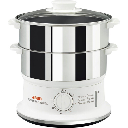 Tefal VC145100 - Stoomkoker - 60-min-timer - Wit Tweedehands