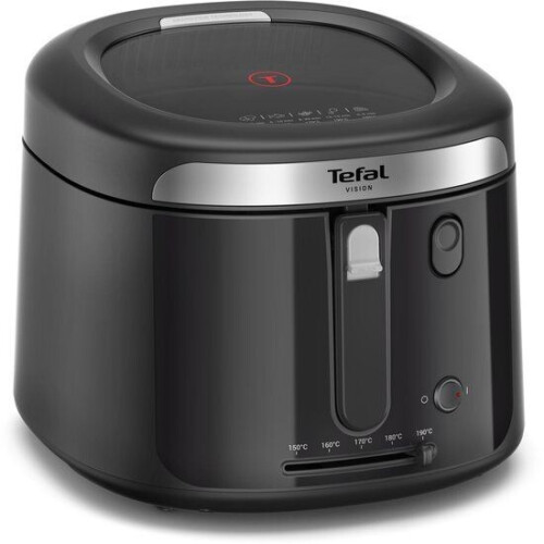 Tefal Vision FF2528 - Frituurpan - 2,1L - 1900W - Groot kijkvenster - Zwart Tweedehands