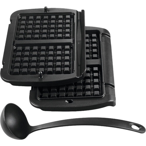 TEFAL XA724810 - Wafelvorm - Geschikt voor OptiGrill+ en OptiGrill Smart - Zwart Tweedehands