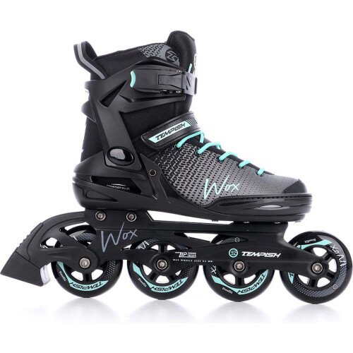 Tempish Wox 84 - Skeelers - 84mm wielen - Dames - Zwart - Blauw - 39 Tweedehands