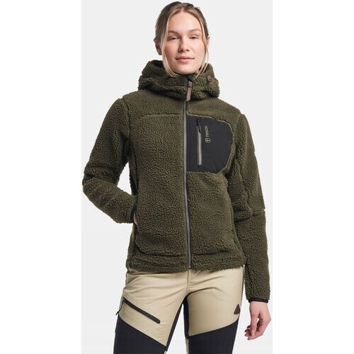 Tenson Himalaya Teddy Vest Dames Middenkaki Tweedehands