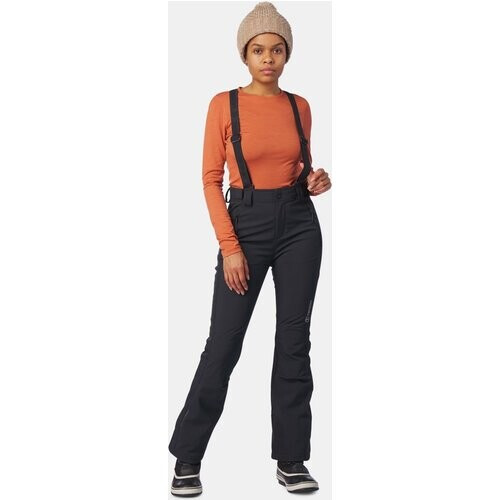 Tenson Softshell Dames Skibroek Zwart Tweedehands