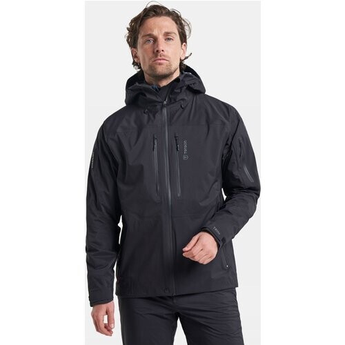 Tenson Txlite Skagway Hardshell Jas Zwart Tweedehands