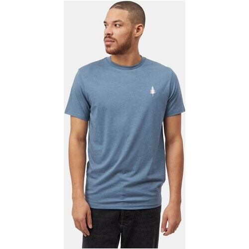 tentree Golden Spruce T-shirt Middenblauw Tweedehands