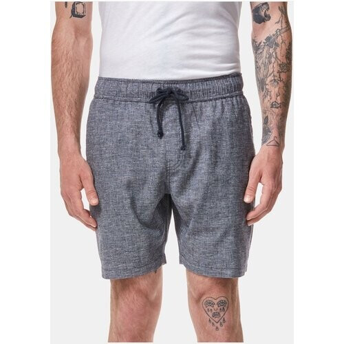 tentree M Joshua Hemp Short Lichtblauw Tweedehands