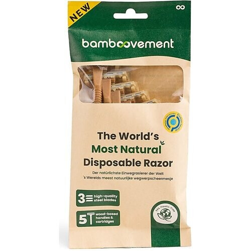 The Bamboovement 99% Plasticvrije Scheermesjes Tweedehands