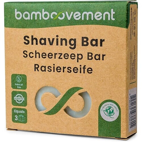 The Bamboovement Scheerzeep Bar zonder zeep Tweedehands