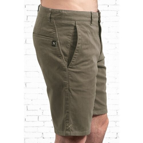 The Driftwood Tales mannen vegan Short Chino Beige Tweedehands