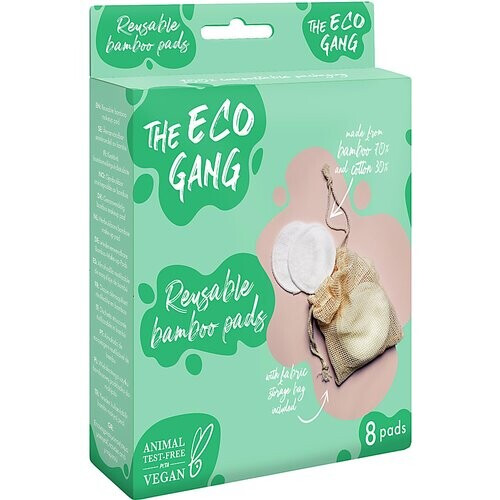 The Eco Gang Herbruikbare Bamboe Wattenschijfjes - 8 stuks Tweedehands