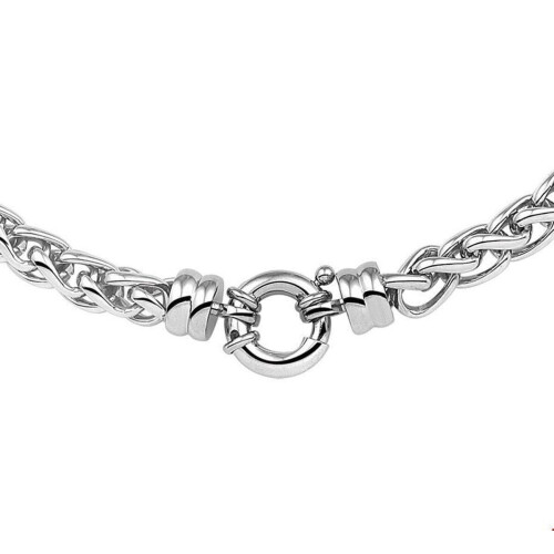 The Jewelry Collection - Ketting Vossestaart - Staal 45 cm - Zilverkleurig