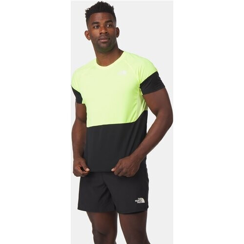 The North Face Bolt Tech T-shirt Geel/Zwart Tweedehands