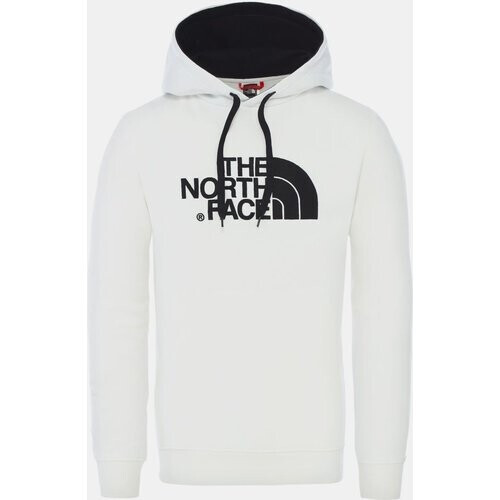 The North Face Drew Peak Hoodie Wit/Zwart Tweedehands