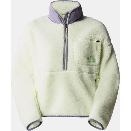 The North Face Extreme Pile Pullover Trui Dames Limoengroen/Paars Tweedehands