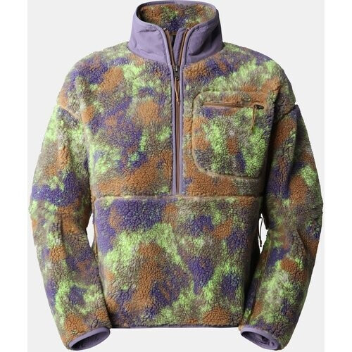 The North Face Extreme Pile Pullover Trui Dames Paars/Ass. Camouflage Tweedehands