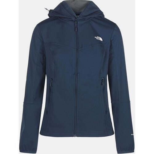 The North Face HikestellerSL HD Softshell Jas Dames Indigo Blauw Tweedehands
