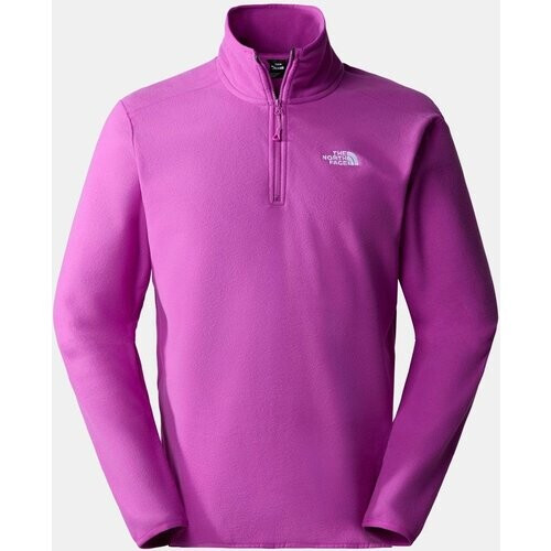 The North Face M 100 Glacier 1/4 Zip Paars Tweedehands