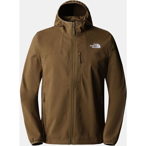 The North Face M Nimble Hoodie Donkerkaki/Puntig Tweedehands