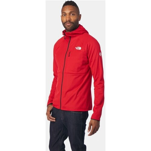 The North Face M Summit Futurefleece Fz Hoodie Rood Tweedehands