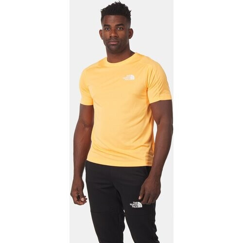 The North Face Mountain Athletics-T-shirt Oranje Tweedehands