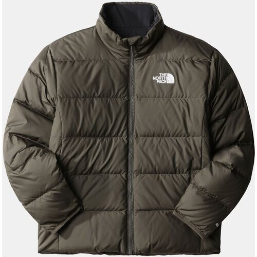 The North Face Omkeerbare North-donsjas Junior Donkerkaki