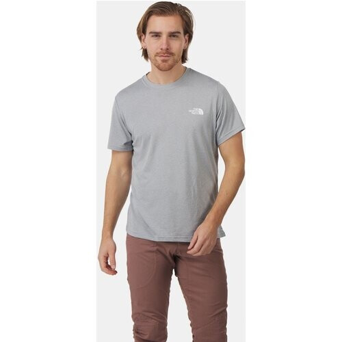 The North Face Reaxion Red Box T-shirt Lichtgrijs/Lichtgrijs Mengeling Tweedehands