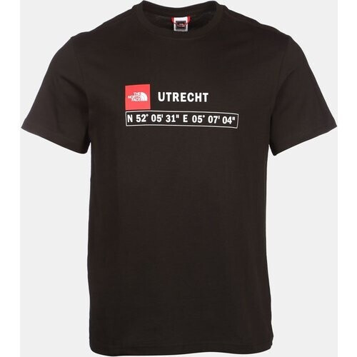 The North Face S/S GPS Tee Utrecht Shirt Zwart Tweedehands
