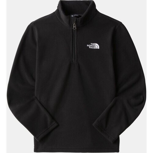 The North Face Teen Glacier 1/4 Zip Fleecetrui Tieners Zwart Tweedehands