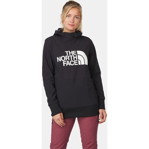 The North Face Tekno Pullover Hoodie Snowboardtrui Zwart Tweedehands