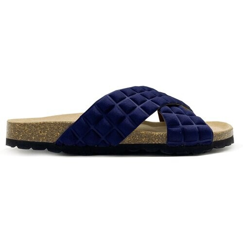 thies 1856 dames vegan Eco Cross Pop Slide Navy Tweedehands