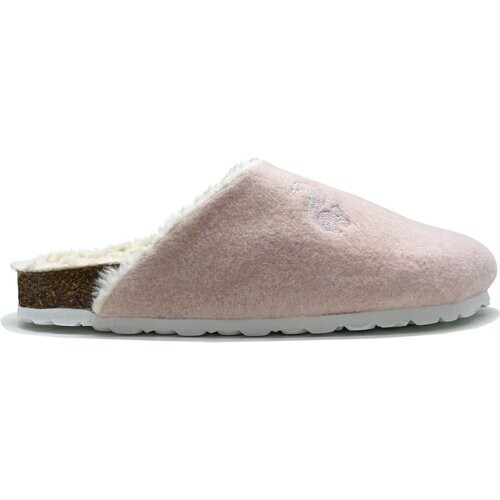 thies 1856 dames vegan Gevoerde Instappers Lichtroze Tweedehands