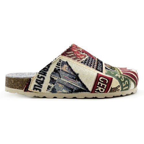 thies 1856 dames vegan Klomp Eco World Travel Grijs Tweedehands