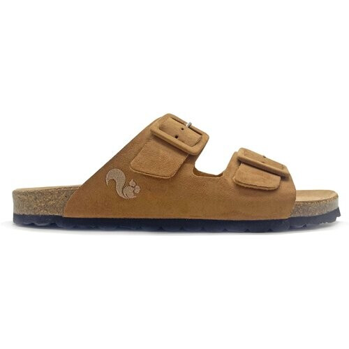 thies 1856 dames vegan Sandalen Eco Bio Bedekt Cognac Tweedehands